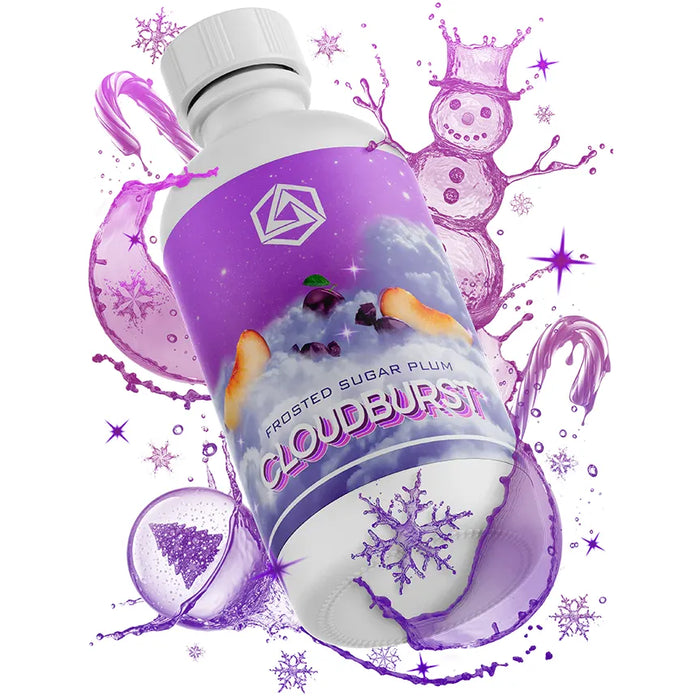 Abstrax CLOUDBURSTSERIES Frosted Sugar Plum