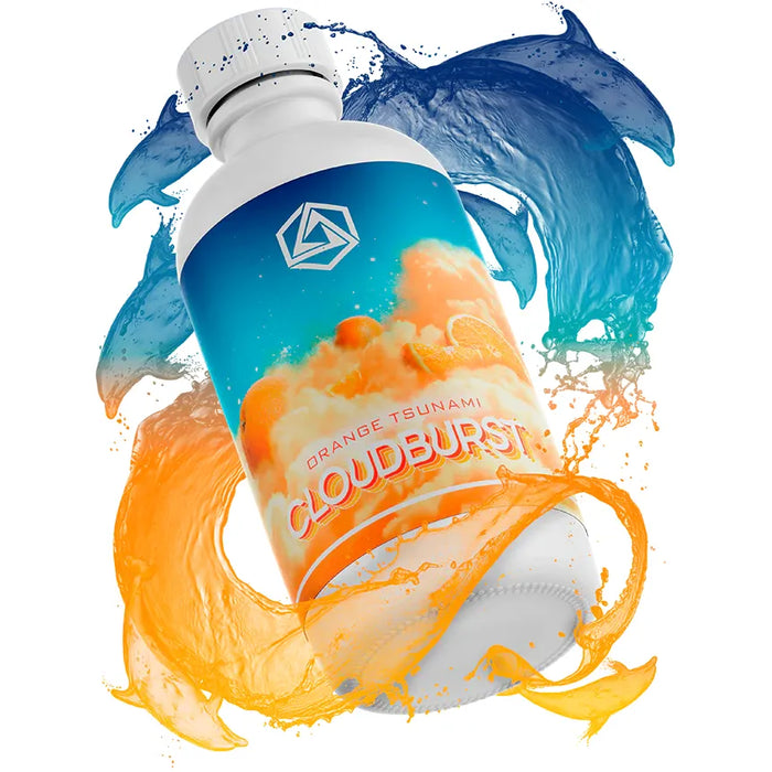 Abstrax CLOUDBURSTSERIES Orange Tsunami