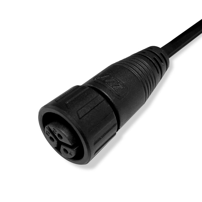 TrolMaster RJ12 to PushLock Waterproof Connector Converter Cable (ECS-5) - HydroPros