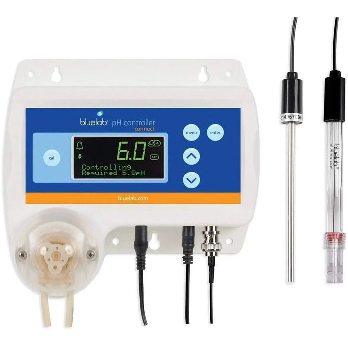 Bluelab pH Controller Connect with Clever Monitoring, Dosing and Data Logging of Solution pH Levels - HydroPros