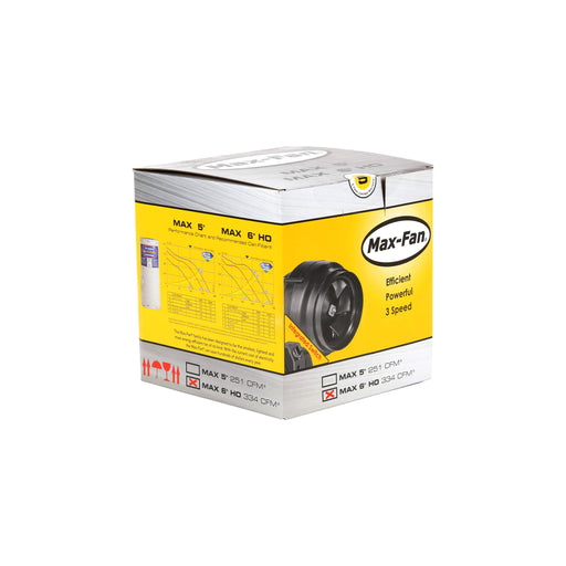 Max-Fan 6" 334 CFM - HydroPros