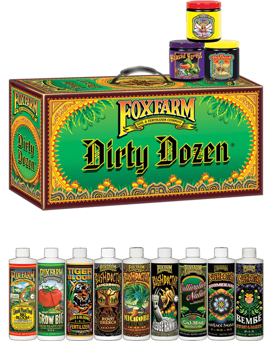 FoxFarm Dirty Dozen Starter Kit - HydroPros