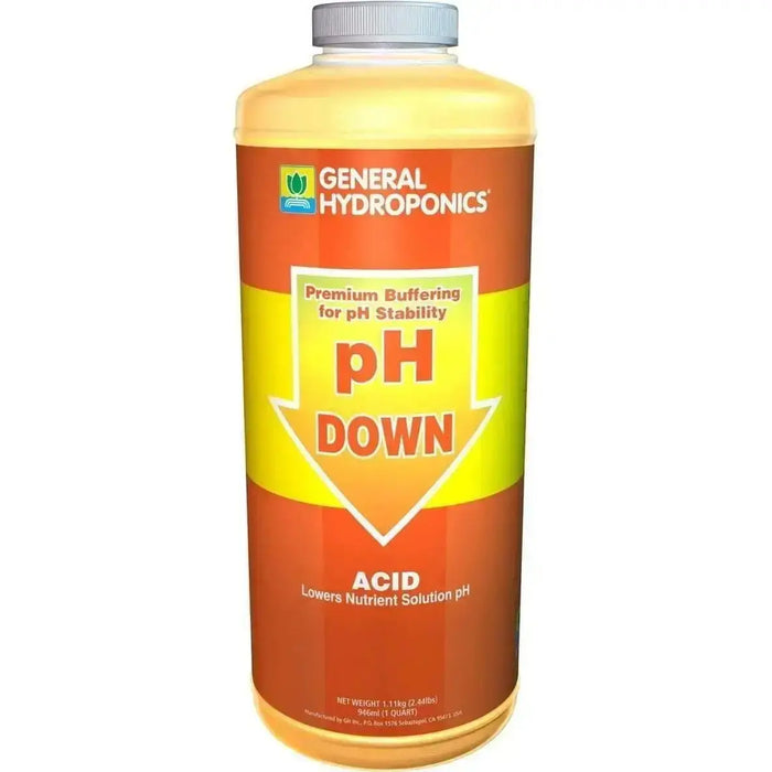 General Hydroponics pH Down - HydroPros