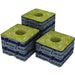 Grodan Delta 4 Block, 3" x 3" x 2.5" with holes - HydroPros