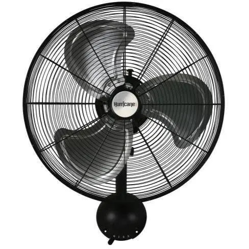 Hurricane Pro High Velocity Oscillating Metal Wall Mount Fan 20 in - HydroPros