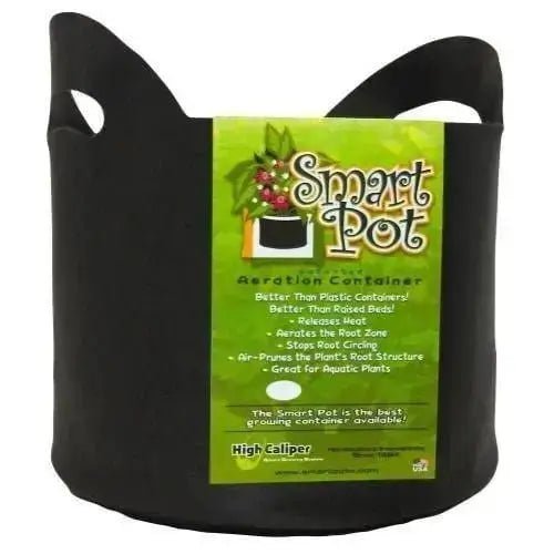 Smart Pot - Black with Handles - HydroPros