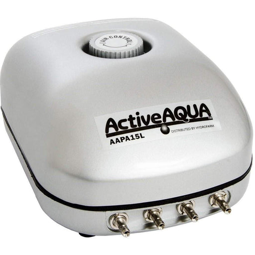 Active Aqua Air Pump, 4 Outlets, 6W, 15 L/min - [hydropros]