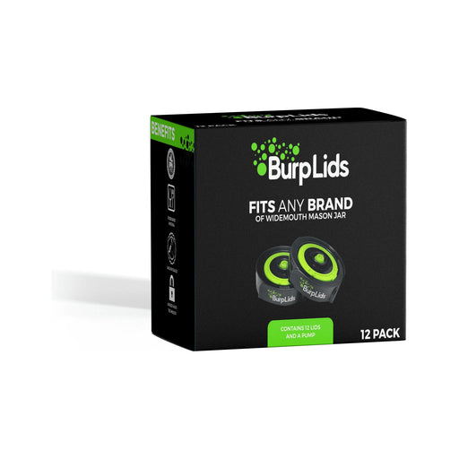 Burp Lids 12 Pack - HydroPros