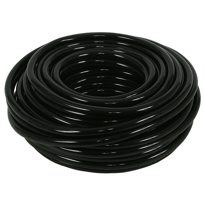 Hydro Flow Black Vinyl Tubing, 3/8 Inch (ID), 100 Feet - HydroPros