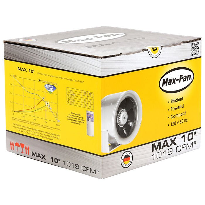 Max-Fan 10" 1019 CFM - HydroPros