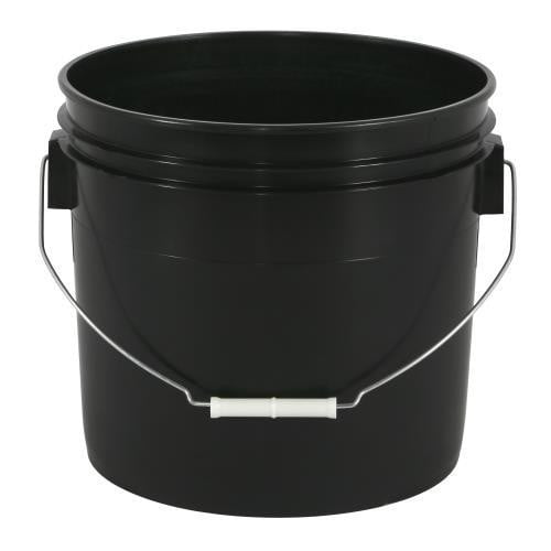Gro Pro Black Plastic Bucket - HydroPros.com