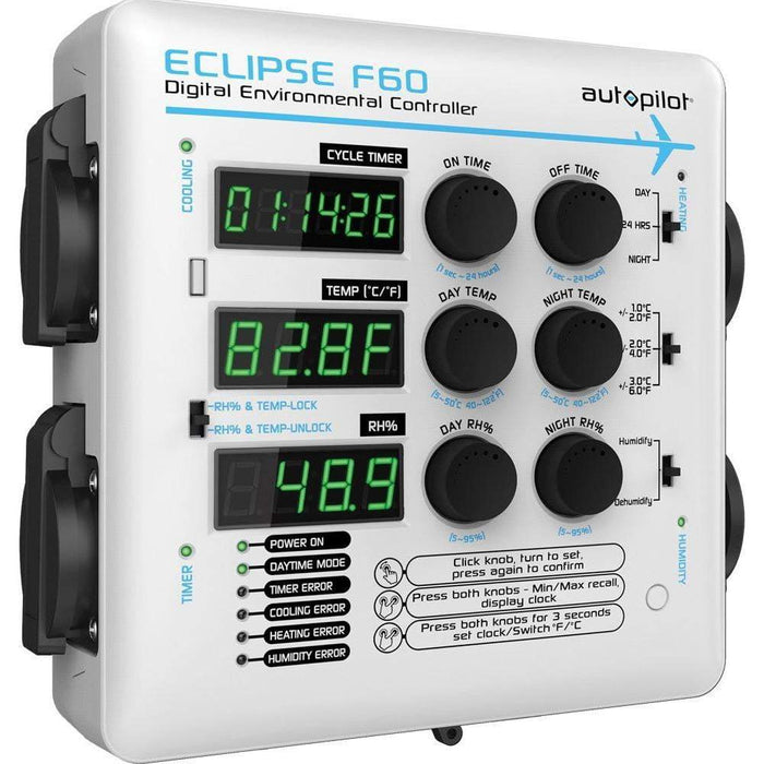 Autopilot ECLIPSE F60 Digital Environmental Controller - HydroPros.com