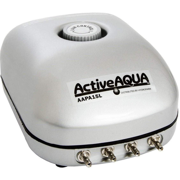 Active Aqua Air Pump, 4 Outlets, 6W, 15 L/min - HydroPros.com